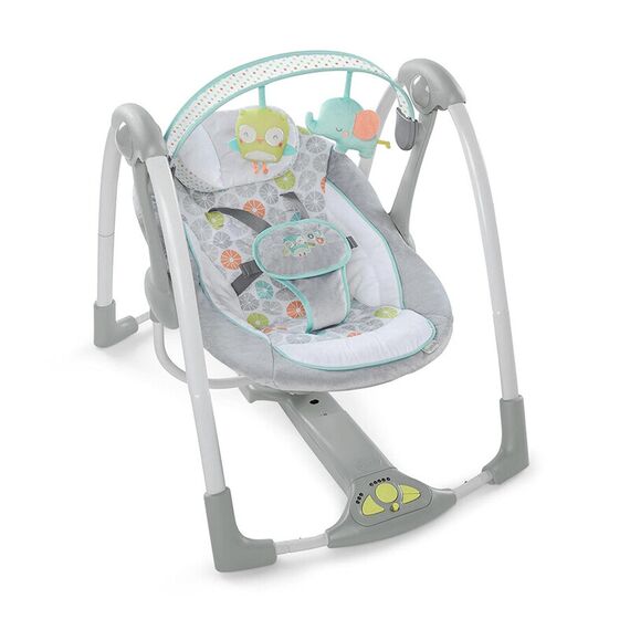 Leagan Ingenuity portabil Swing 'n Go Portable Swing™ - Hugs & Hoots™  - ExclusivMAG.ro