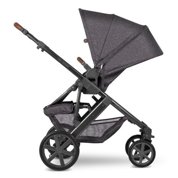 Carucior 2 in 1 Salsa 4 Street ABC Design 2021, Culoare: Gri/Negru - poza 7 - ExclusivMAG.ro