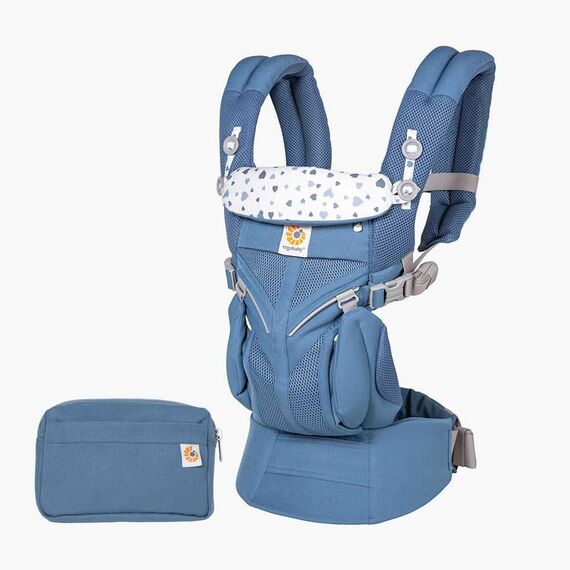 Marsupiu Ergobaby Omni 360 Cool Air Mesh Heart to Heart  - ExclusivMAG.ro