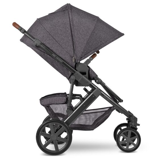 Carucior 2 in 1 Salsa 4 Street ABC Design 2021, Culoare: Gri/Negru - poza 6 - ExclusivMAG.ro