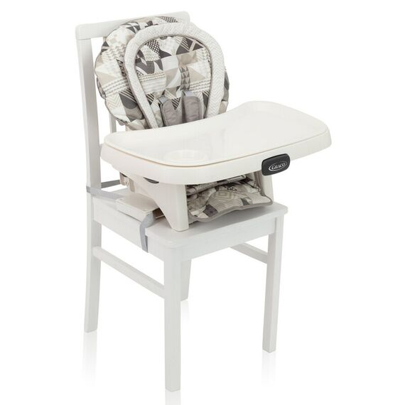 Scaun de masa Graco Duodiner DLX 6 in 1 Patchwork Grey - poza 9 - ExclusivMAG.ro