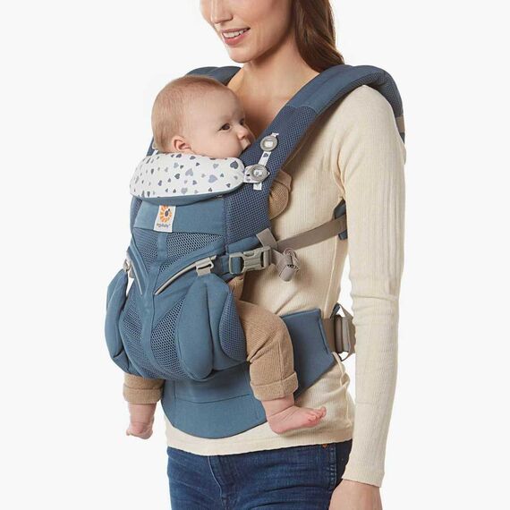 Marsupiu Ergobaby Omni 360 Cool Air Mesh Heart to Heart - poza 6 - ExclusivMAG.ro