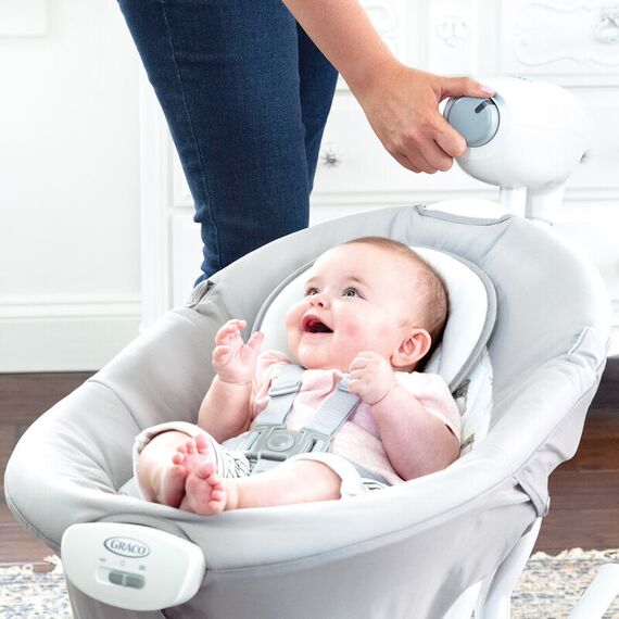 Balansoar 2 in 1 Graco Duet Sway Patchwork - poza 9 - ExclusivMAG.ro