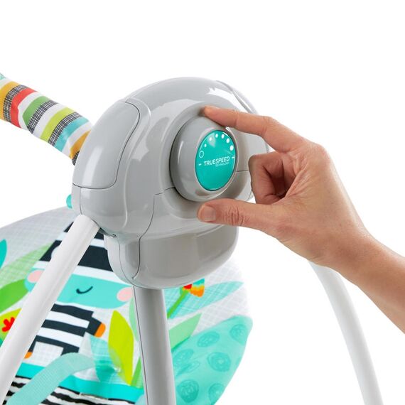 Leagan portabil Swing Zig Zag Zebra Bright Starts - poza 5 - ExclusivMAG.ro