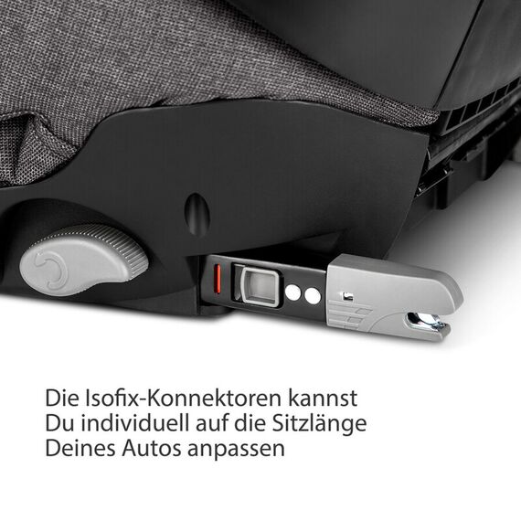 Scaun auto Mallow Asphalt 15-36 kg Abc Design, Culoare: Gri/Negru, Grupa: 15-36kg (4 ani - 12 ani) - poza 6 - ExclusivMAG.ro
