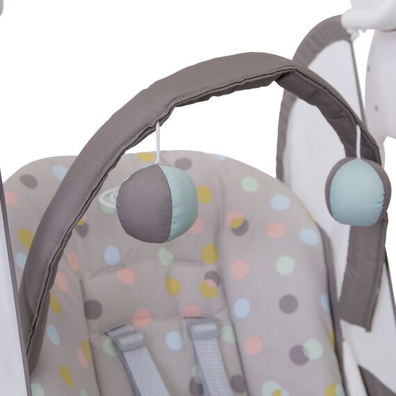 Balansoar Graco Baby Delight Confetti Grey, Culoare: Gri - poza 4 - ExclusivMAG.ro