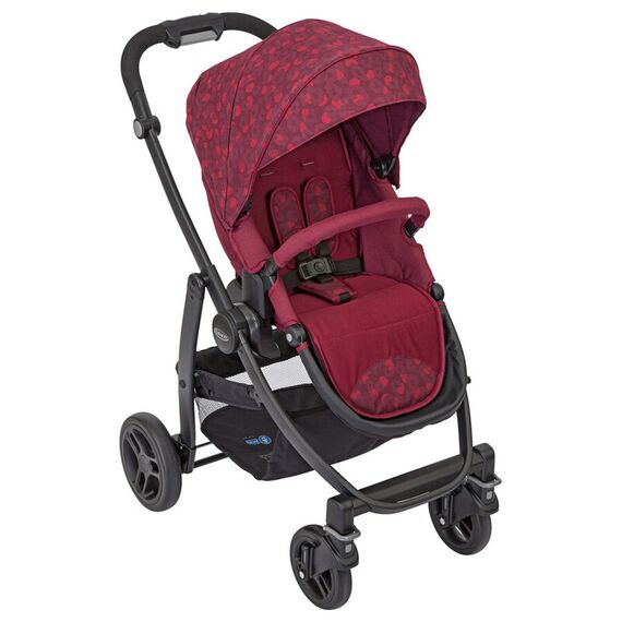 Carucior Graco Evo Red Leopard, Culoare: Rosu - poza 2 - ExclusivMAG.ro