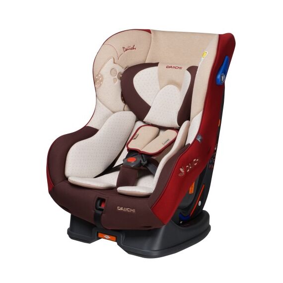 Scaun Auto Dualwell Organic Red, Daiichi  - ExclusivMAG.ro