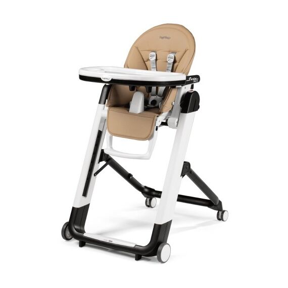 Scaun De Masa Peg Perego, Siesta 2 in 1 Follow Me Noce, Culoare: Crem  - ExclusivMAG.ro