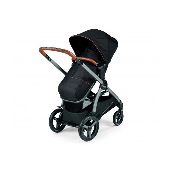 Carucior Ypsi, Peg Perego, Combo, Ebony, Culoare: Negru - poza 2 - ExclusivMAG.ro