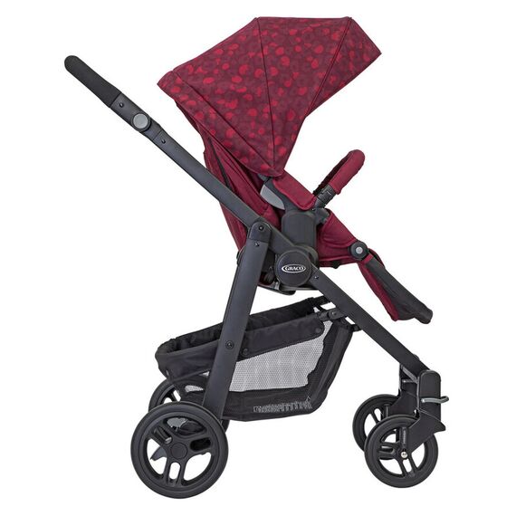 Carucior Graco Evo Red Leopard, Culoare: Rosu - poza 5 - ExclusivMAG.ro