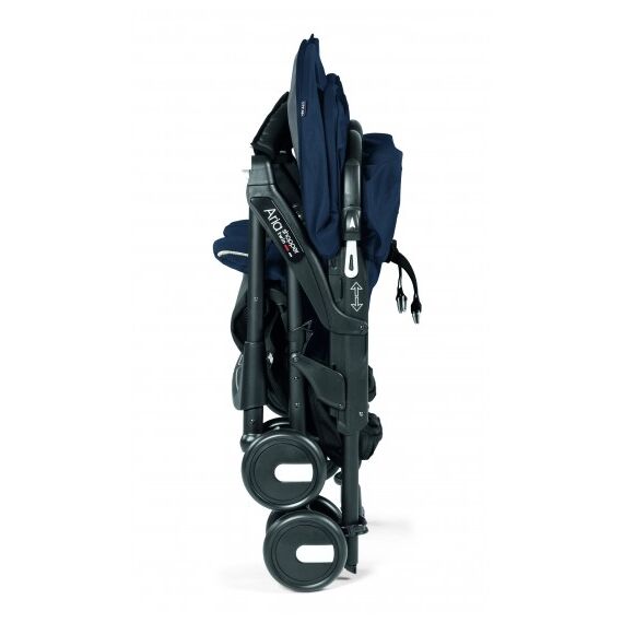 Carucior Peg Perego Aria Shopper Twin Class Navy - poza 2 - ExclusivMAG.ro
