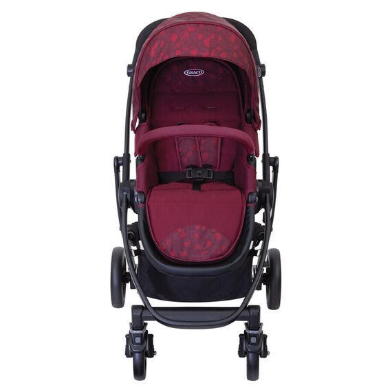 Carucior Graco Evo Red Leopard, Culoare: Rosu - poza 3 - ExclusivMAG.ro