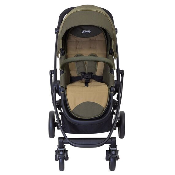 Carucior Graco Evo 3 in 1 Khaki, Culoare: Verde - poza 3 - ExclusivMAG.ro