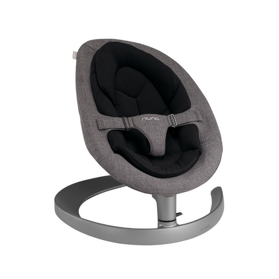 Sezlong Nuna Leaf Grow Charcoal, Culoare: Negru  - ExclusivMAG.ro