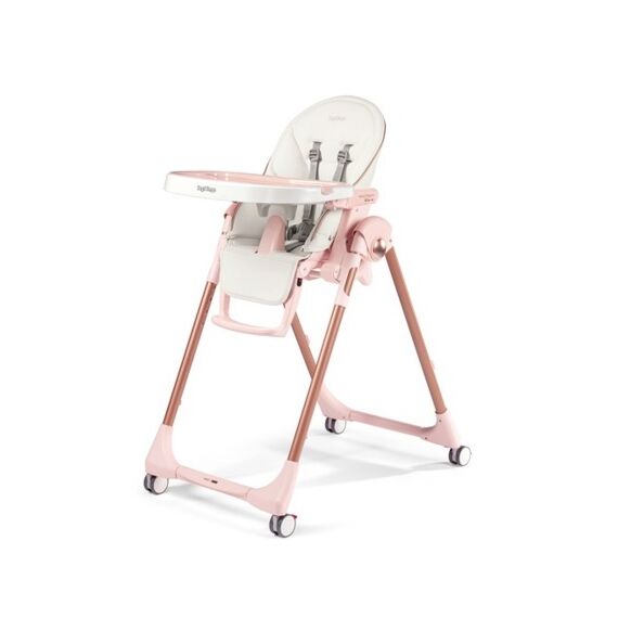 Scaun de masa Prima Pappa Zero, Peg Perego, Follow Me Mon Amour, Culoare: Roz  - ExclusivMAG.ro