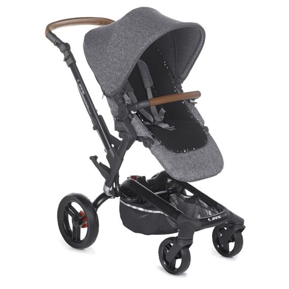 Carucior 3 in 1 Jane Rider Reverse Matrix Light 2 Squared, Culoare: Gri/Negru - poza 3 - ExclusivMAG.ro