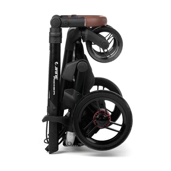 Carucior 3 in 1 Jane Rider Reverse Matrix Light 2 Jet Black, Culoare: Negru - poza 8 - ExclusivMAG.ro