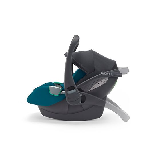 Scaun Auto i-Size Recaro Avan Select Teal Green, Culoare: Verde, Grupa: 0-13kg (0 luni - 12 luni) - poza 5 - ExclusivMAG.ro