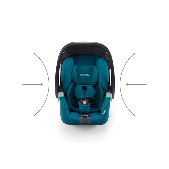 Scaun Auto i-Size Recaro Avan Select Teal Green, Culoare: Verde, Grupa: 0-13kg (0 luni - 12 luni) - poza 6 - ExclusivMAG.ro