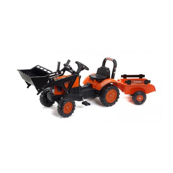 Tractor Kubota cu Remorca si Excavator - Falk  - ExclusivMAG.ro
