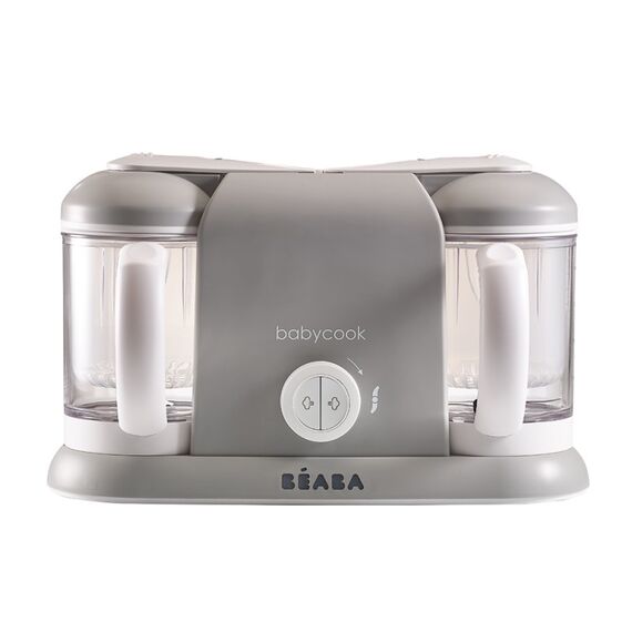 Robot Babycook Plus Gri Beaba, Culoare: Gri deschis  - ExclusivMAG.ro