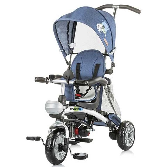 Tricicleta Maverick jeans blue stamp - Chipolino  - ExclusivMAG.ro