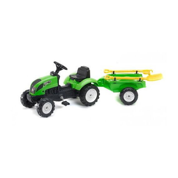 Tractor cu Remorca Garden Master si Unelte  Green - Falk  - ExclusivMAG.ro