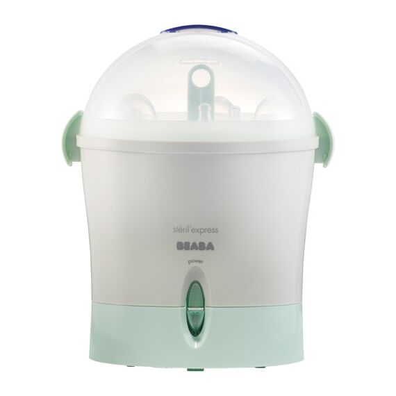 Sterilizator electric biberoane - 6 minute Bleu - Beaba  - ExclusivMAG.ro