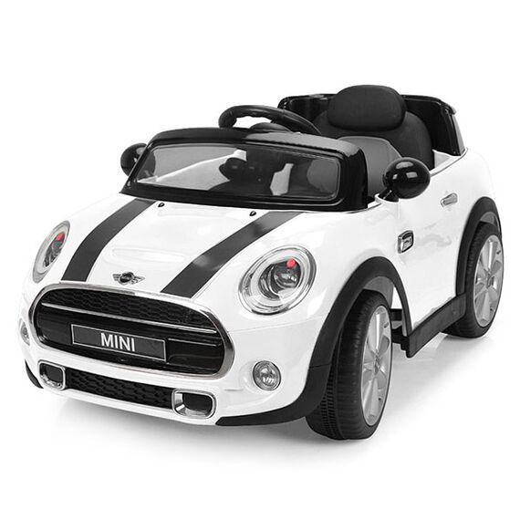 Masinuta electrica Chipolino Mini Cooper Hatch white  - ExclusivMAG.ro