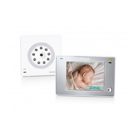 Interfon video monitorizare copii 3.5” Touch Miniland Baby  - ExclusivMAG.ro