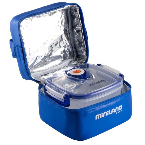 Set recipiente ermetice si geanta termoizolanta Hermifresh - Miniland Baby  - ExclusivMAG.ro