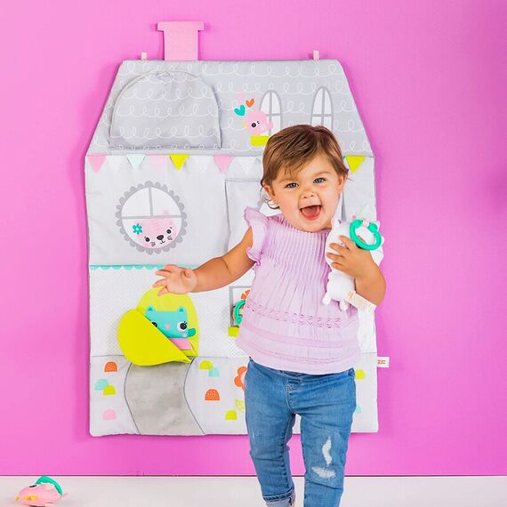 Salteluta de activitati & Casuta de papusi Floors of Fun Bright Starts - poza 10 - ExclusivMAG.ro