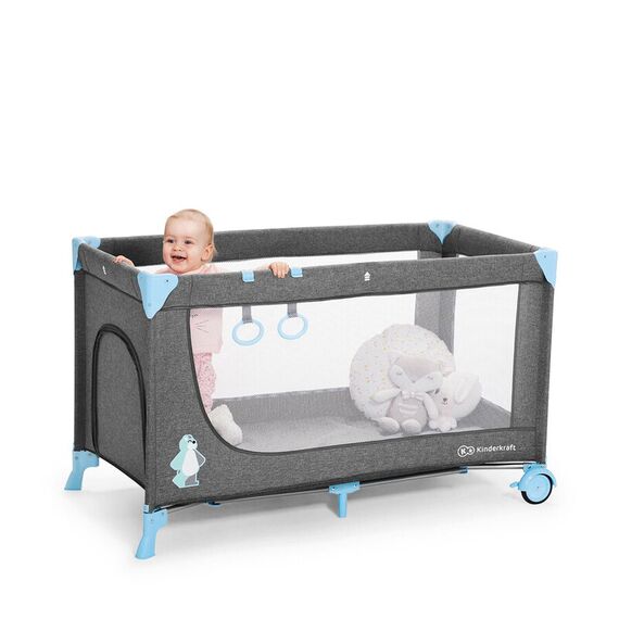 Patut pliant Kinderkraft Joy Pink, Culoare: Roz - poza 6 - ExclusivMAG.ro
