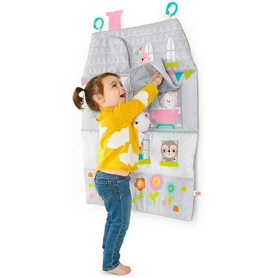 Salteluta de activitati & Casuta de papusi Floors of Fun Bright Starts - poza 4 - ExclusivMAG.ro