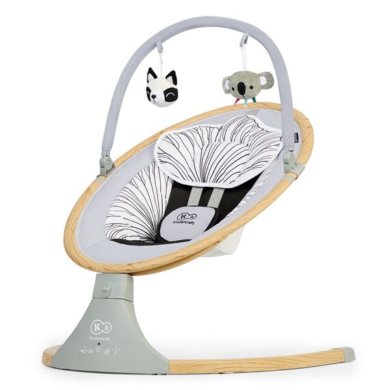 Balansoar 2in1 Lumi Wooden Kinderkraft Grey  - ExclusivMAG.ro