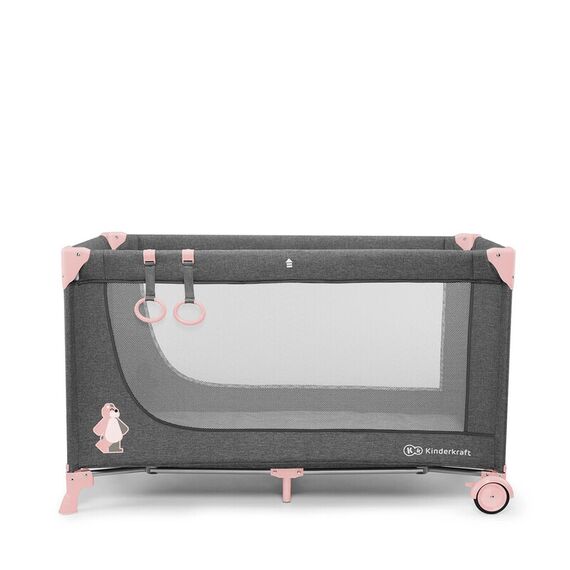 Patut pliant Kinderkraft Joy Pink, Culoare: Roz - poza 4 - ExclusivMAG.ro