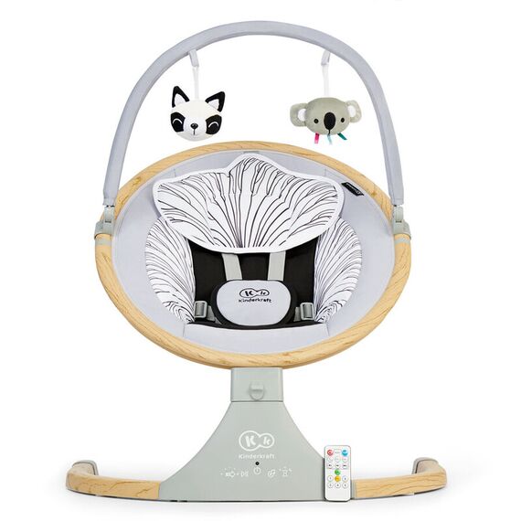 Balansoar 2in1 Lumi Wooden Kinderkraft Grey - poza 2 - ExclusivMAG.ro