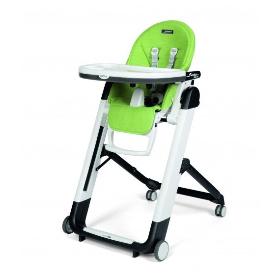 Scaun De Masa Peg Perego Siesta 2 in 1 Follow Me WonderGreen, Culoare: Verde  - ExclusivMAG.ro