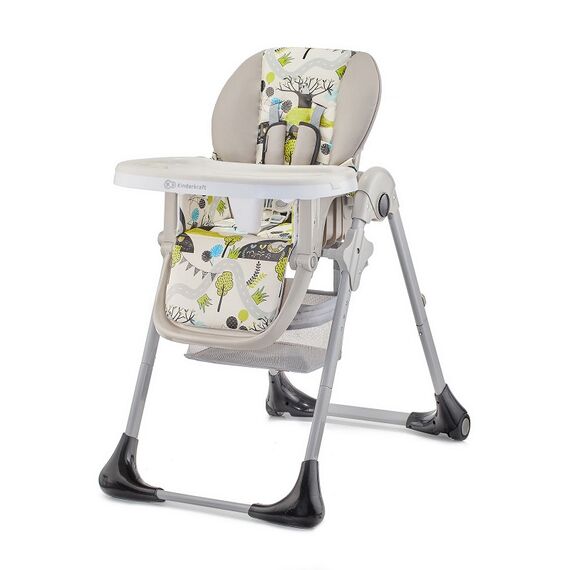 Scaun de masa Tastee Kinderkraft Green Tree, Culoare: Verde  - ExclusivMAG.ro