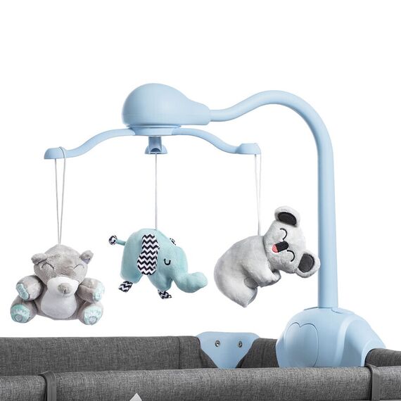 Patut pliant Kinderkraft Joy cu accesorii Blue, Culoare: Blue - poza 13 - ExclusivMAG.ro