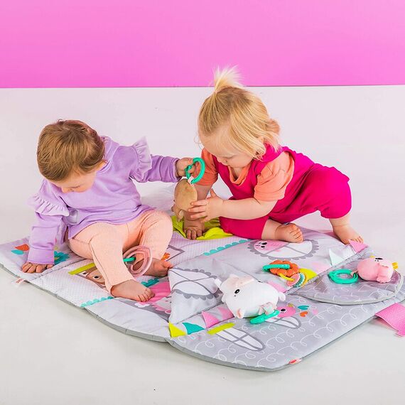 Salteluta de activitati & Casuta de papusi Floors of Fun Bright Starts - poza 7 - ExclusivMAG.ro