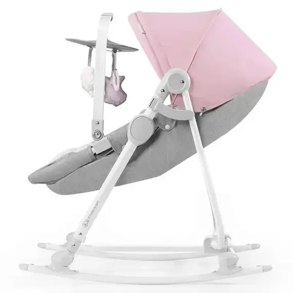 Leagan 5in1 Unimo 2020 Kinderkraft Peony Rose, Culoare: Roz - poza 4 - ExclusivMAG.ro
