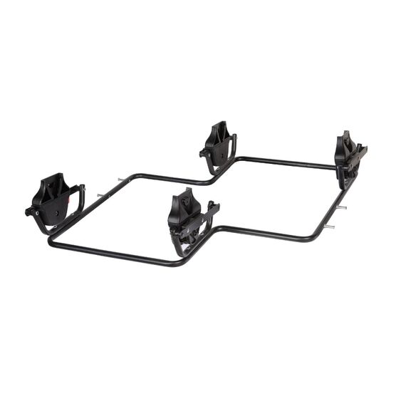 Carucior pentru gemeni 3 in 1 MyKids Twin Quick 15 Anthtacite, Culoare: Negru - poza 4 - ExclusivMAG.ro