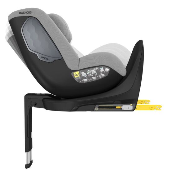 Scaun auto Stone I-Size Maxi-Cosi Authentic Grey, Culoare: Gri deschis, Grupa: 0-18kg (0 luni - 4 ani) - poza 6 - ExclusivMAG.ro