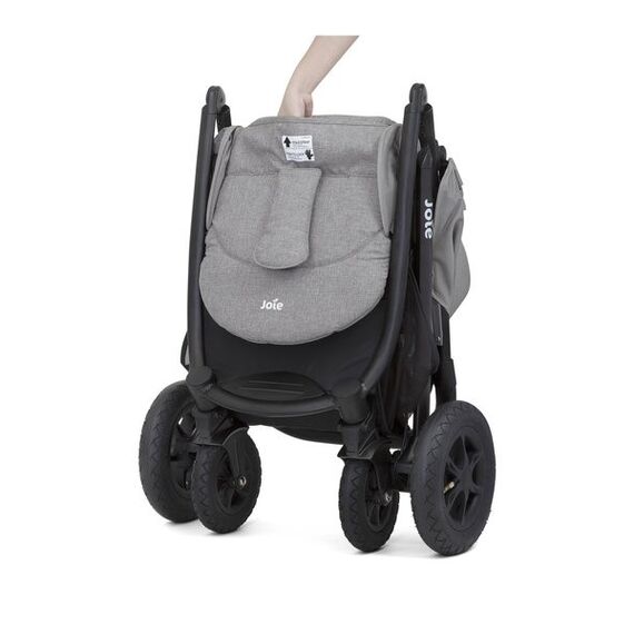 Carucior Joie Multifunctional Litetrax 4 Air Gray Flannel, Culoare: Gri - poza 5 - ExclusivMAG.ro