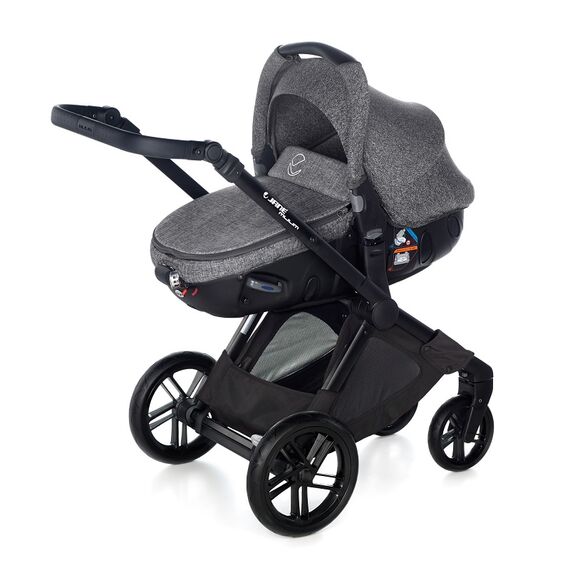 Carucior 3 in 1 Jane Muum Matrix Light 2 Squared, Culoare: Gri/Negru - poza 3 - ExclusivMAG.ro