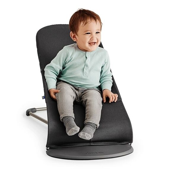 Balansoar BabyBjorn Bliss Anthracite, Mesh, Culoare: Gri - poza 2 - ExclusivMAG.ro