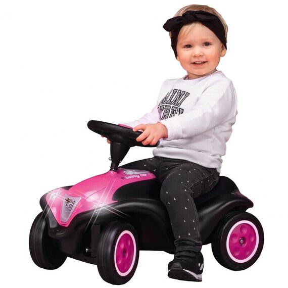 Masinuta de impins Big Bobby Car Next Raspberry, Culoare: Roz - poza 4 - ExclusivMAG.ro