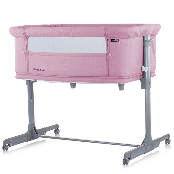 Patut Co-Sleeper si Tarc Chipolino Mommy'n Me Pink, Culoare: Roz - poza 4 - ExclusivMAG.ro